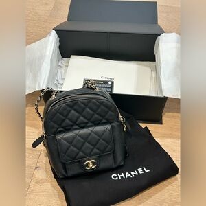 Chanel CC Day Backpack Caviar Leather (small)